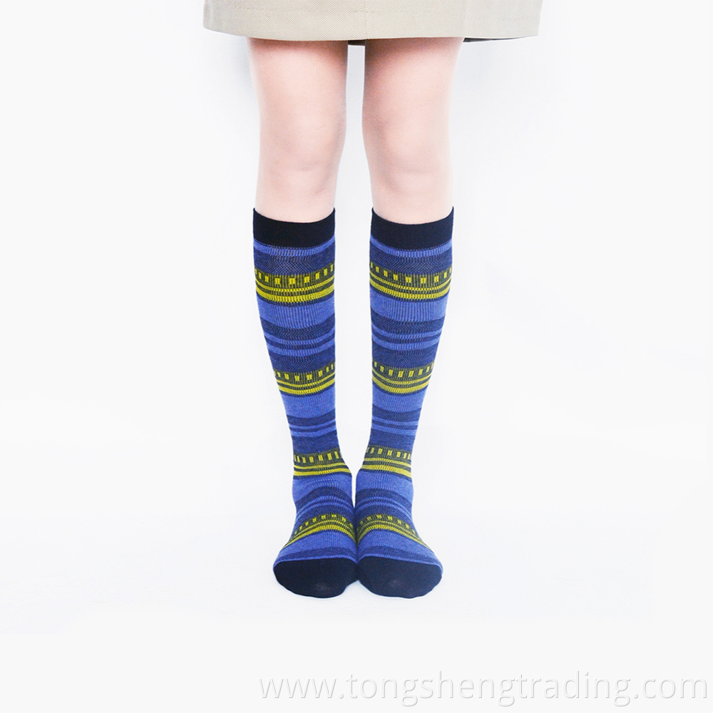 Knee Hign Socks Blue Color Jsfezt15009c